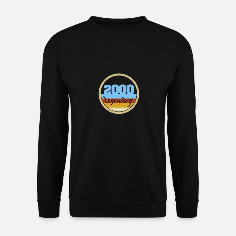Born 2000 - Unisex Sweatshirt - black