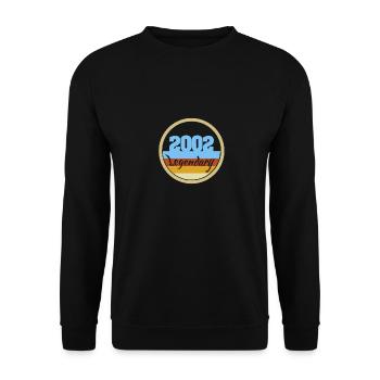 Held 2002 - Unisex Sweatshirt - black - Front - Alina (178cm) & Michal (187cm)