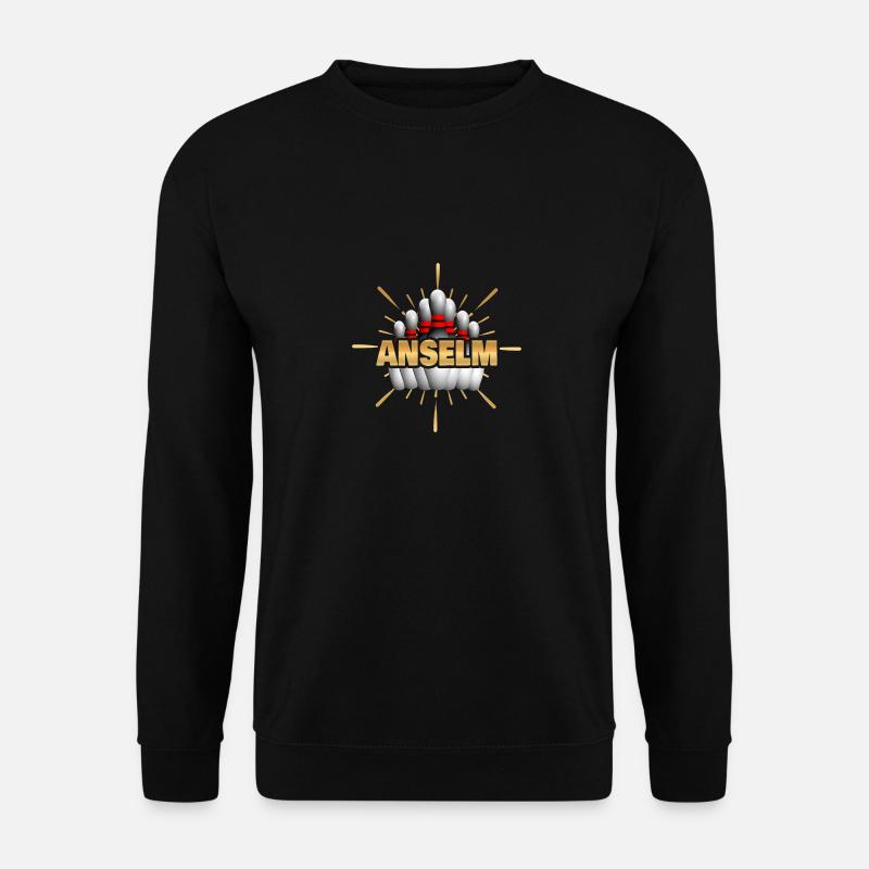 Gift for Anselm - Unisex Sweatshirt - black