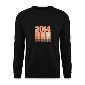 2014 - Unisex Sweatshirt - black - Front - Alina (178cm) & Michal (187cm)