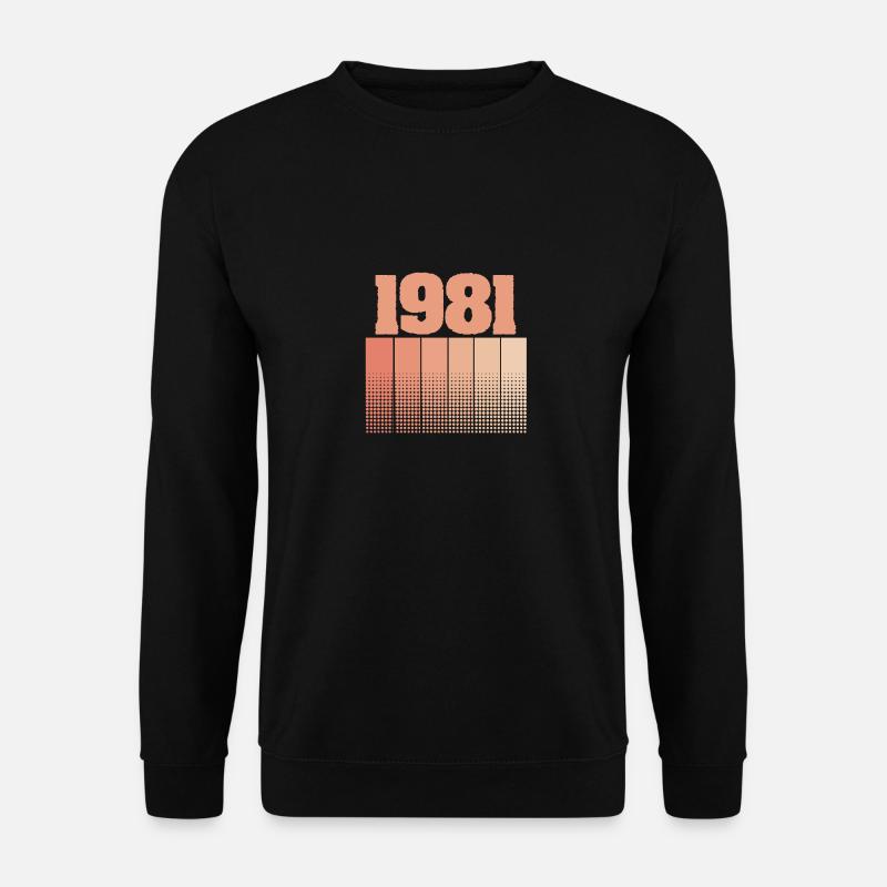 Born in 1981 - Unisex Sweatshirt - black