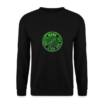 geboren 1999 - Unisex Pullover - Schwarz - Vorne - Alina (178cm) & Michal (187cm)