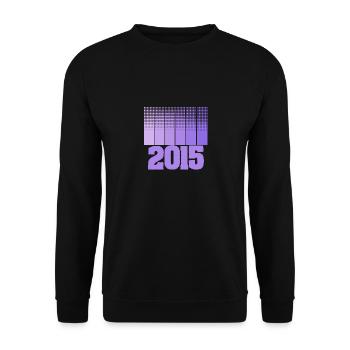 2015 - Unisex Sweatshirt - black - Front - Alina (178cm) & Michal (187cm)