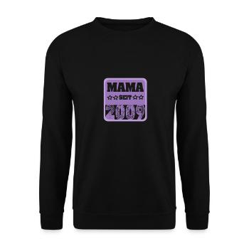 Mutti 2009 - Unisex Pullover - Schwarz - Vorne - Alina (178cm) & Michal (187cm)