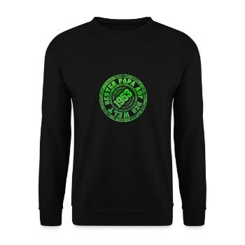 1953 - Unisex Pullover - Schwarz - Vorne - Alina (178cm) & Michal (187cm)