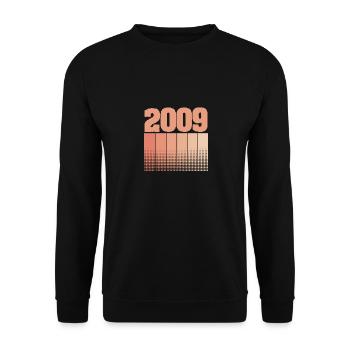 Birthday 2009 - Unisex Sweatshirt - black - Front - Alina (178cm) & Michal (187cm)