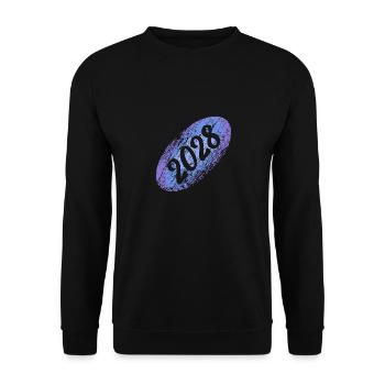 Recruit 2028 - Unisex Sweatshirt - black - Front - Alina (178cm) & Michal (187cm)
