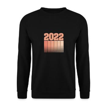 2022 - Unisex Pullover - Schwarz - Vorne - Alina (178cm) & Michal (187cm)