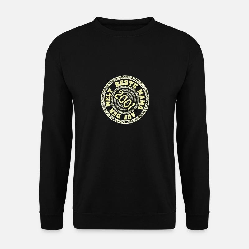 geboren 2001 - Unisex Pullover - Schwarz