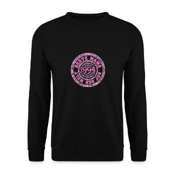 Mutter 1994 - Unisex Pullover - Schwarz - Vorne - Alina (178cm) & Michal (187cm)