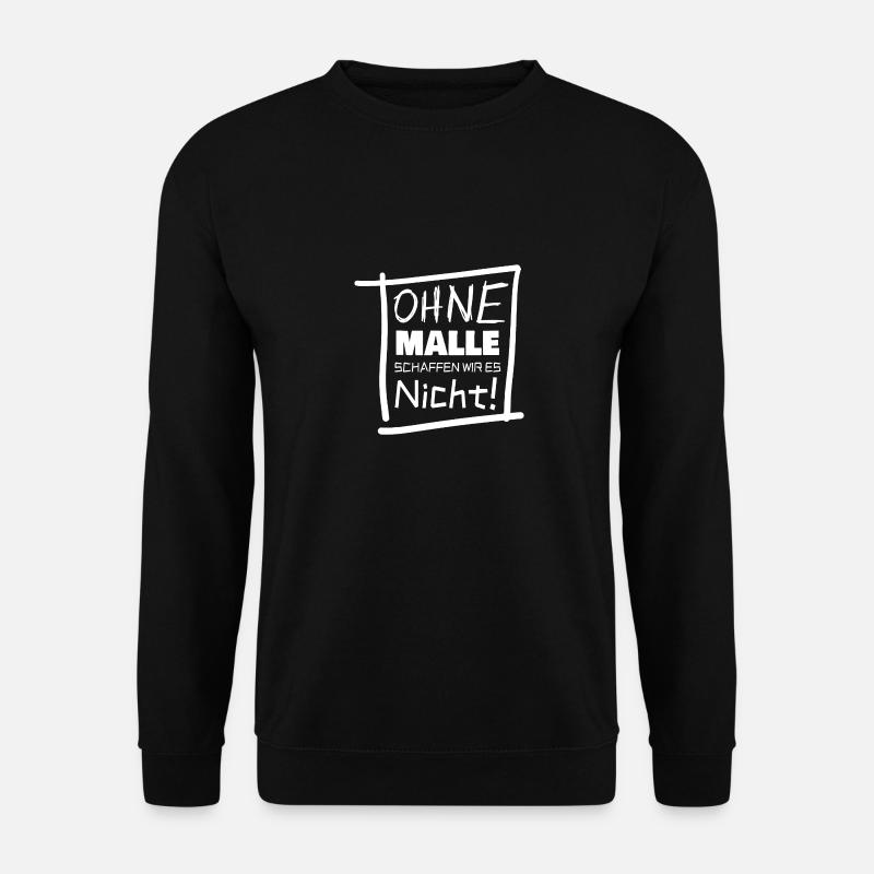 Land malle - Unisex Pullover - Schwarz