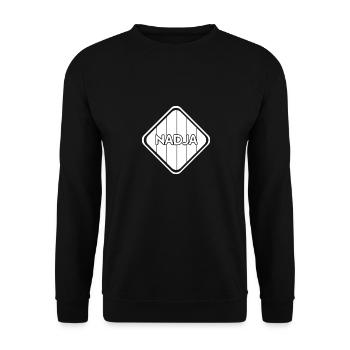 Cadeau pour Nadja - Sweat-shirt Unisexe - noir - Devant - Alina (178cm) & Michal (187cm)