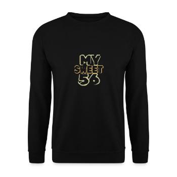 Doux 56 - Sweat-shirt Unisexe - noir - Devant - Alina (178cm) & Michal (187cm)