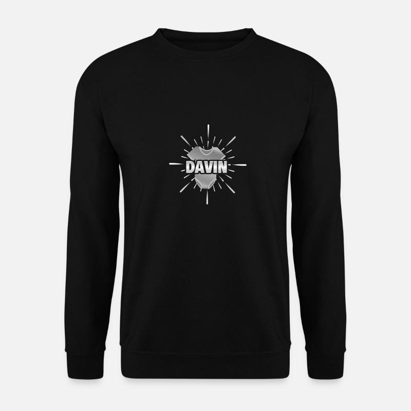 Davin - Sweat-shirt Unisexe - noir