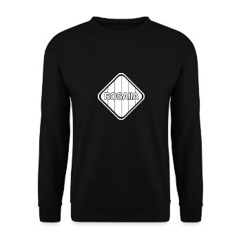 Mädchen Rosalia - Unisex Pullover - Schwarz - Vorne - Alina (178cm) & Michal (187cm)