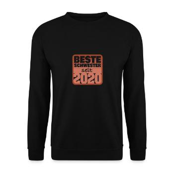 Frère 2020 - Sweat-shirt Unisexe - noir - Devant - Alina (178cm) & Michal (187cm)