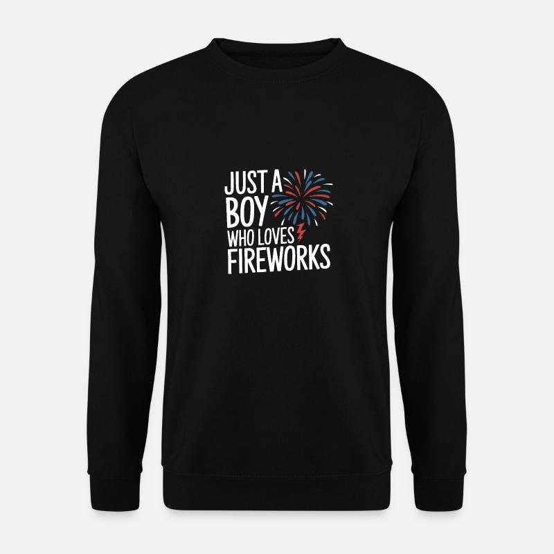 Pyrotechnie Feux d’artifice Pyrotechnie - Sweat-shirt Unisexe - noir