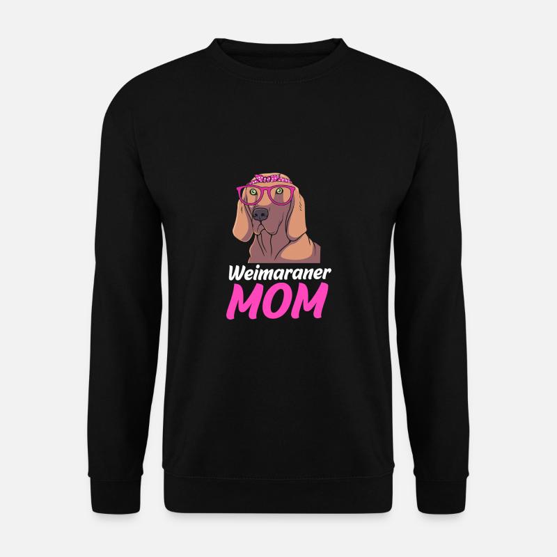 Weimaraner - Unisex Pullover - Schwarz