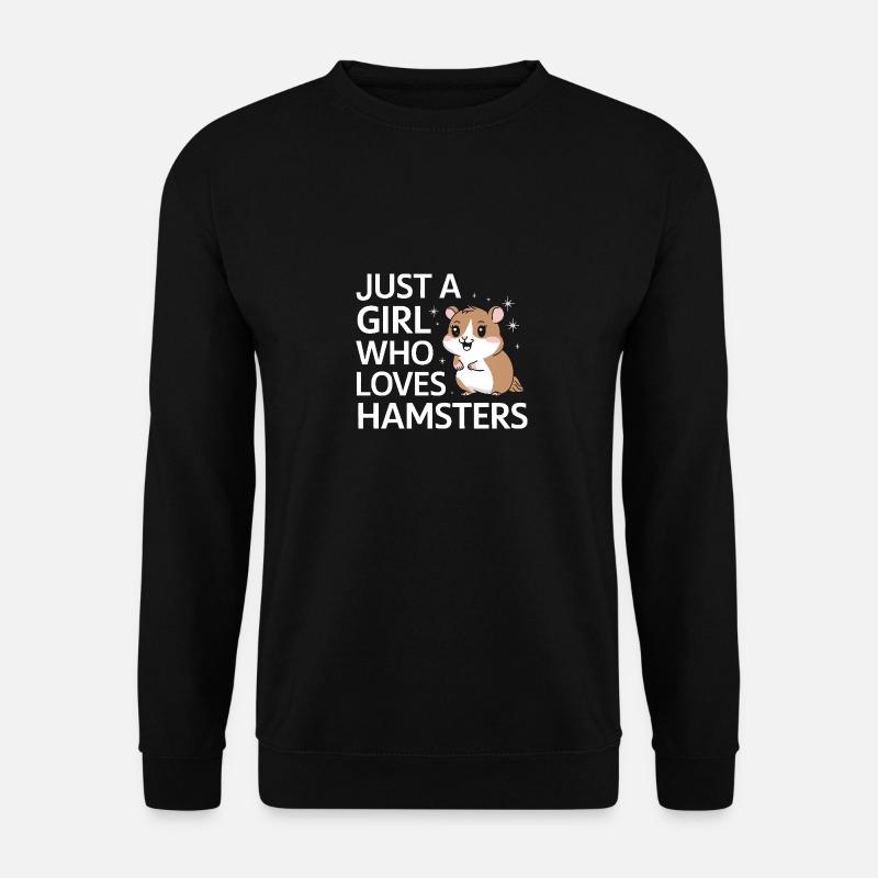 Hamster - Unisex Pullover - Schwarz