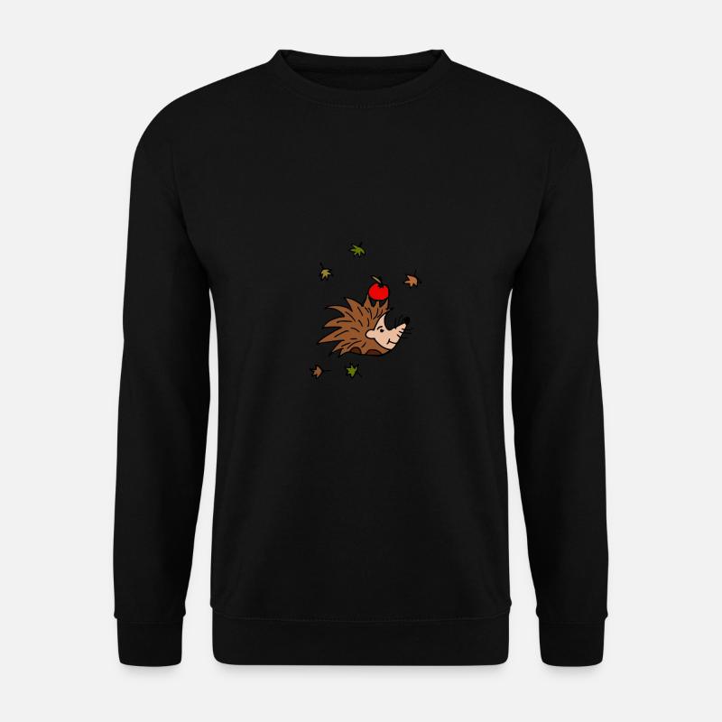 Hedgehog - Unisex Sweatshirt - black