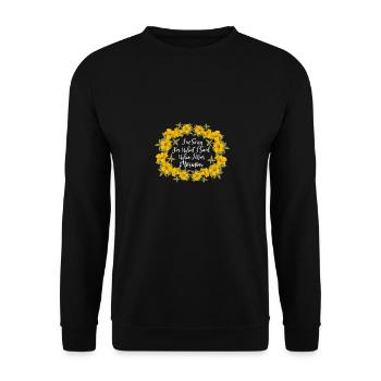 I'm Sorry For What I Said When I Was Mormon - Unisex Pullover - Schwarz - Vorne - Alina (178cm) & Michal (187cm)