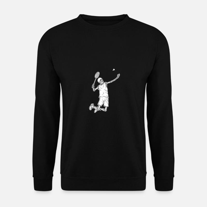 Federball Badminton - Unisex Pullover - Schwarz