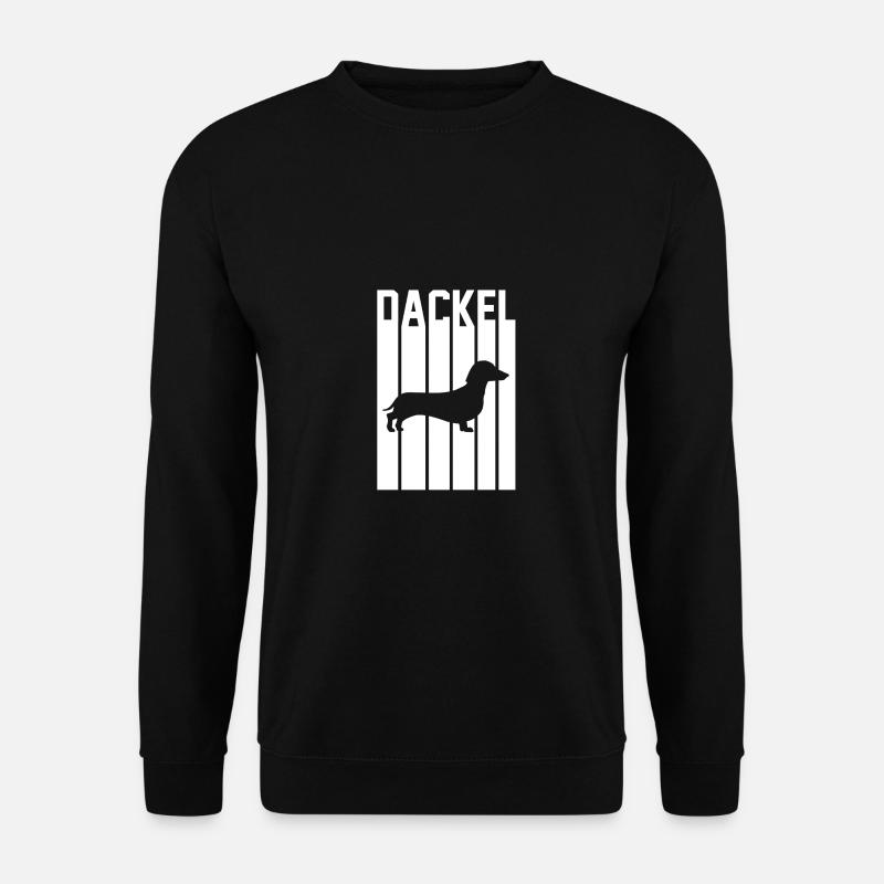 Dog Dachshund - Unisex Sweatshirt - black