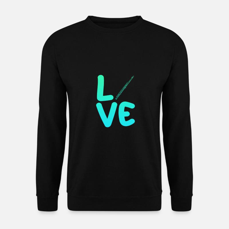 Joueur de flûte - Sweat-shirt Unisexe - noir