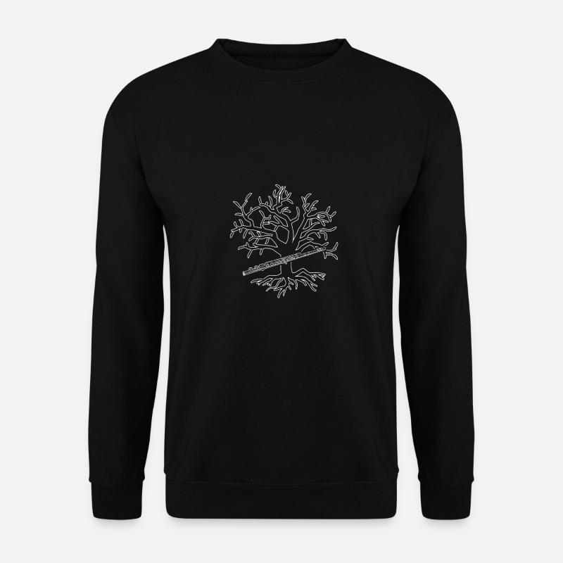 Flute player - Unisex Sweatshirt - black