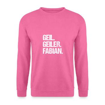 Fabien - Sweat-shirt Unisexe - rose - Devant