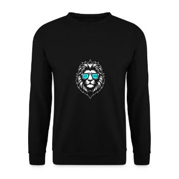Leo Gerhard - Sweat-shirt Unisexe - noir - Devant - Alina (178cm) & Michal (187cm)