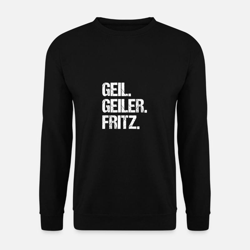 Fritz - Unisex Sweatshirt - black