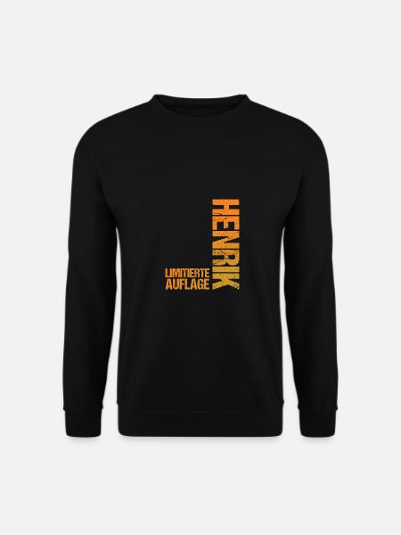 Henrik - Unisex Sweatshirt - black