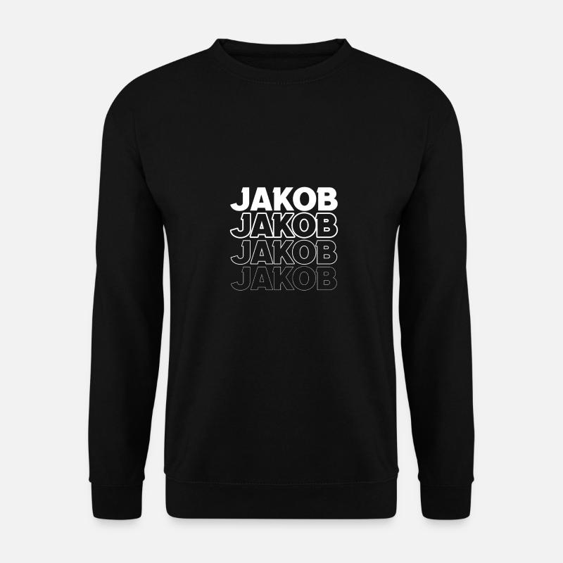 Jakob - Unisex Pullover - Schwarz