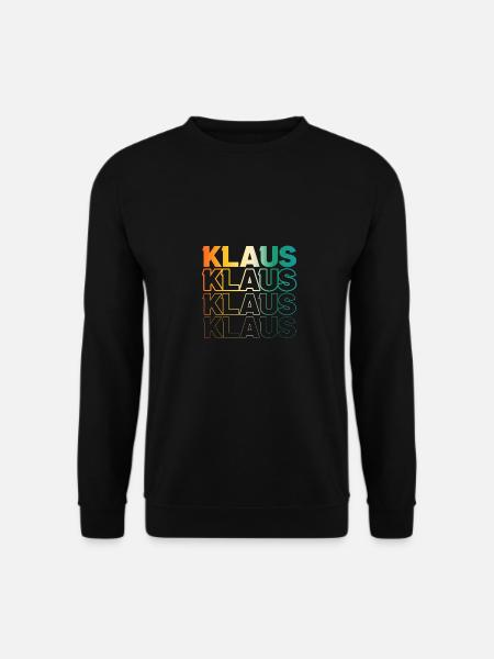 Klaus - Unisex Sweatshirt - black