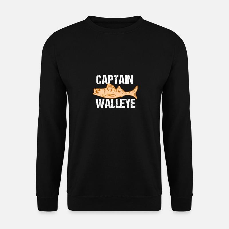 Captain Walleye - Unisex Pullover - Schwarz