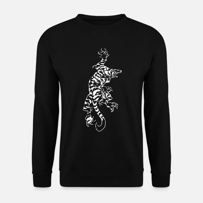 tiger - Unisex Sweatshirt - black