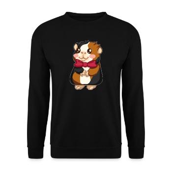 Cobaye - Sweat-shirt Unisexe - noir - Devant - Alina (178cm) & Michal (187cm)