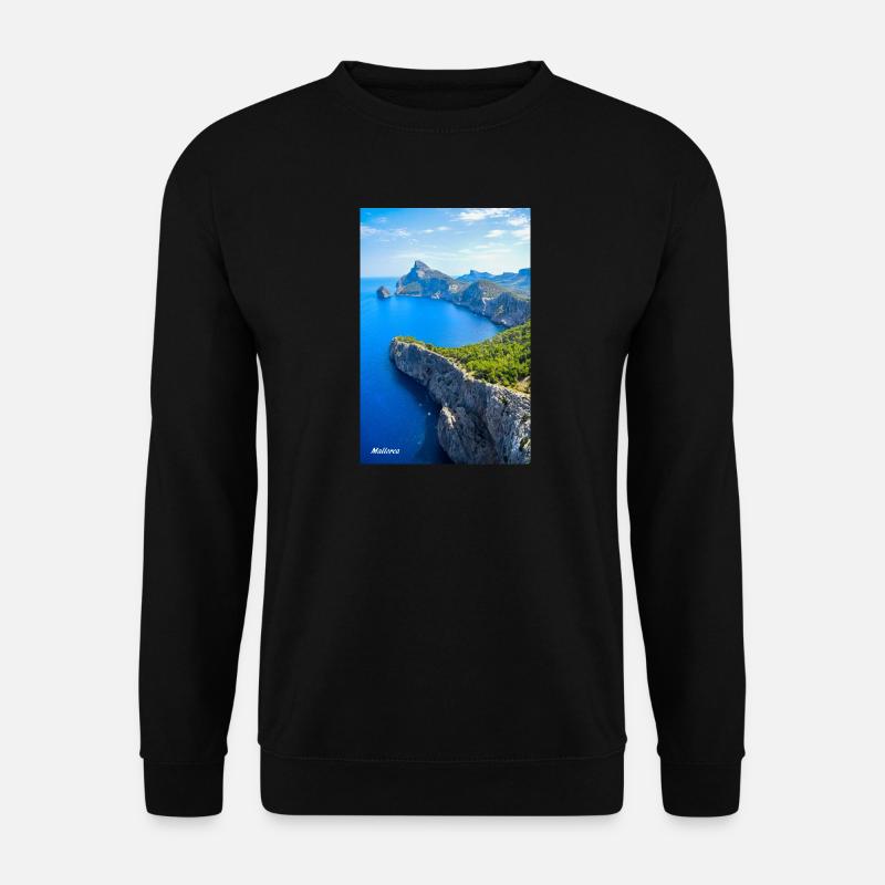 Mallorca Cap Formentor - Unisex Pullover - Schwarz