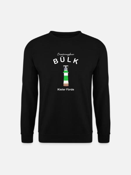 Leuchtturm Bülk, Kieler Förde, Ostsee - Unisex Pullover - Schwarz