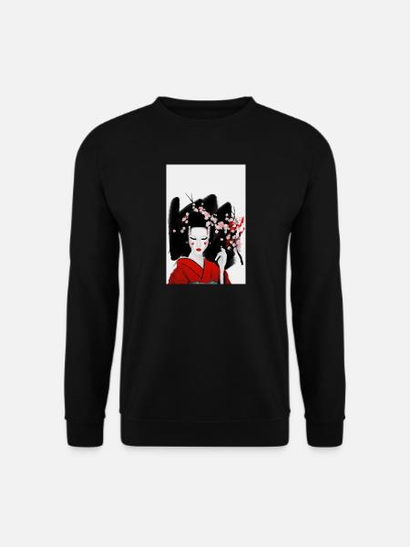 Blutige Geisha - Unisex Pullover - Schwarz