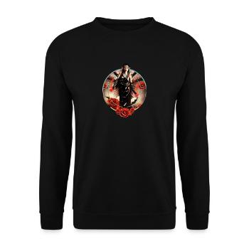 Le pouvoir de la sorcière noire - Sweat-shirt Unisexe - noir - Devant - Alina (178cm) & Michal (187cm)