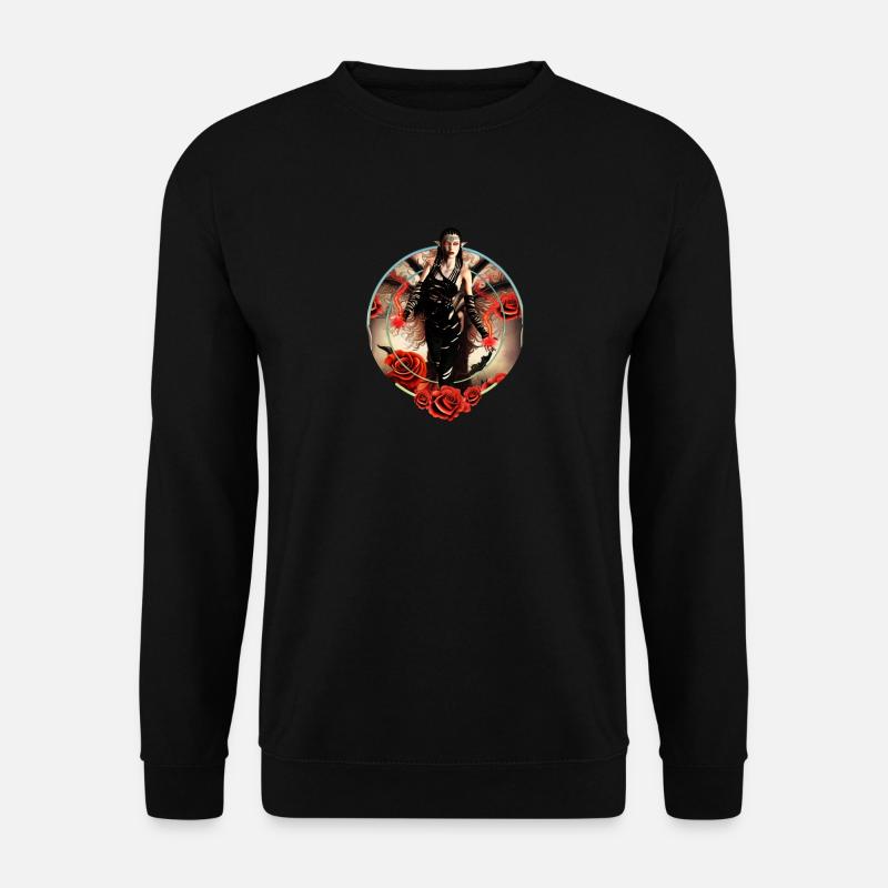 Die Macht der Dunklen Hexe - Unisex Pullover - Schwarz