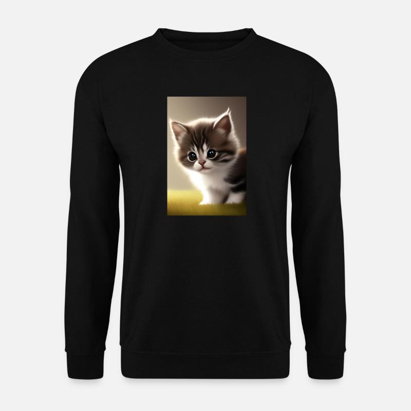 Baby Katze - Unisex Pullover - Schwarz
