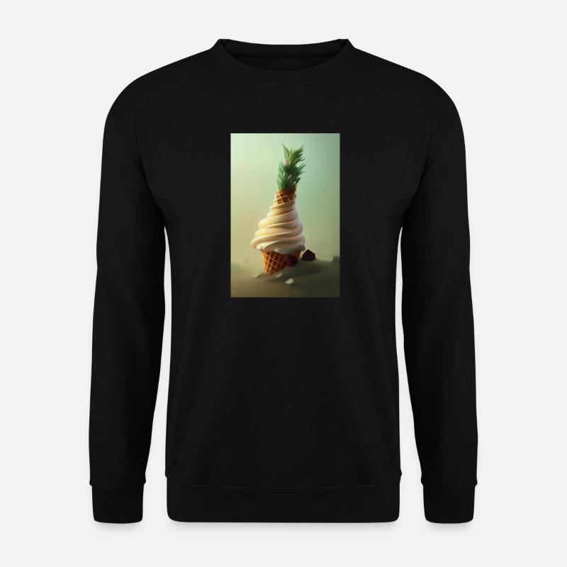 Ice cream - Unisex Sweatshirt - black