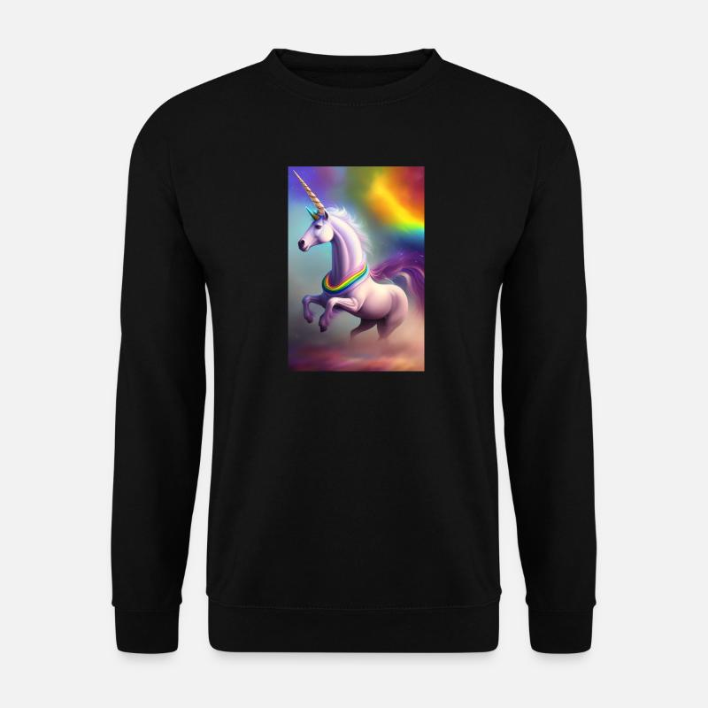 Unicorn - Unisex Sweatshirt - black