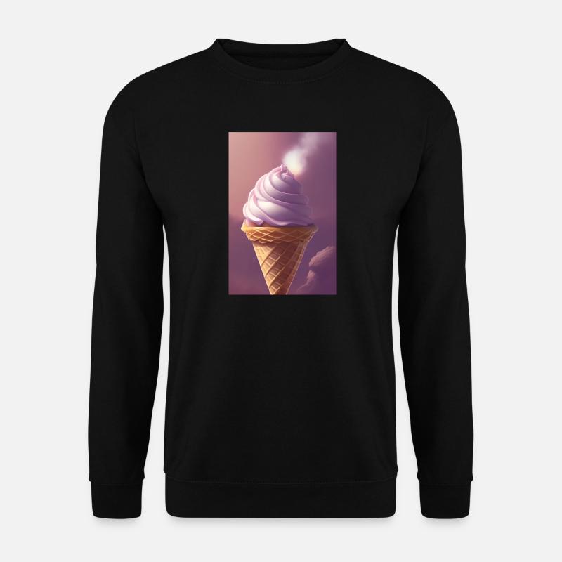 Eiscreme - Unisex Pullover - Schwarz