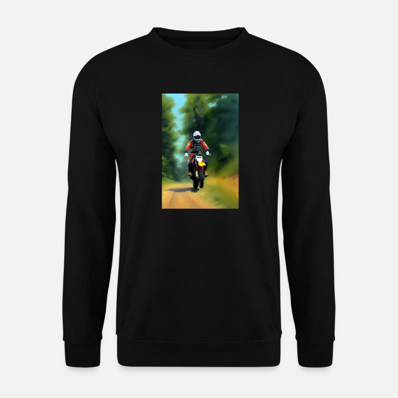 Motocross Riding - Unisex Sweatshirt - black