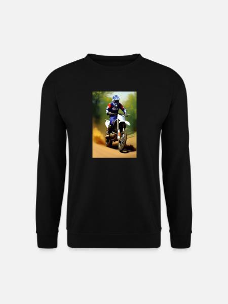Motocross Riding - Unisex Sweatshirt - black