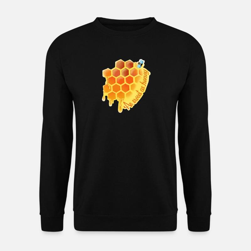 Süß wie Honig - Unisex Pullover - Schwarz